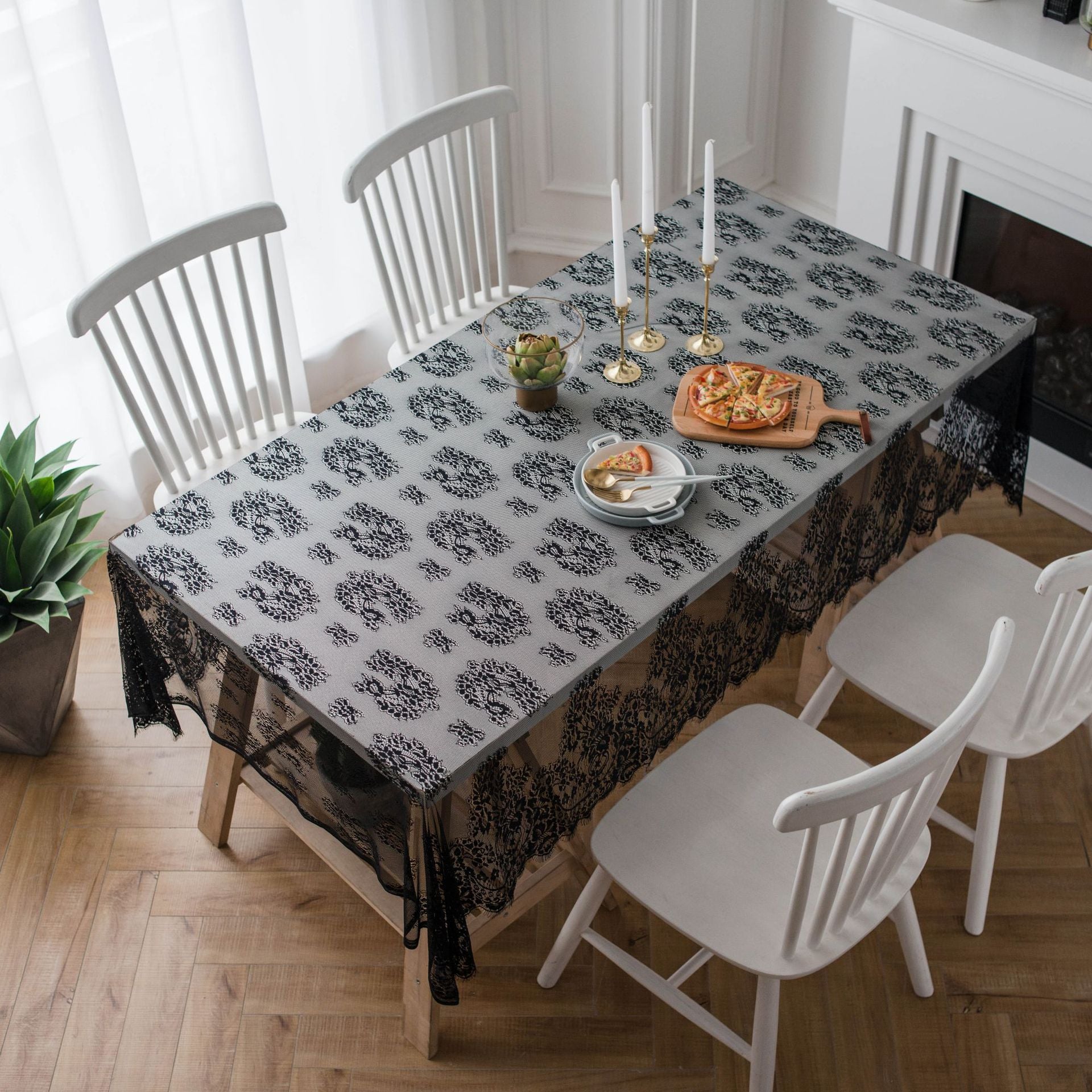 Wholesale of Rural Lace Fiber Tablecloths